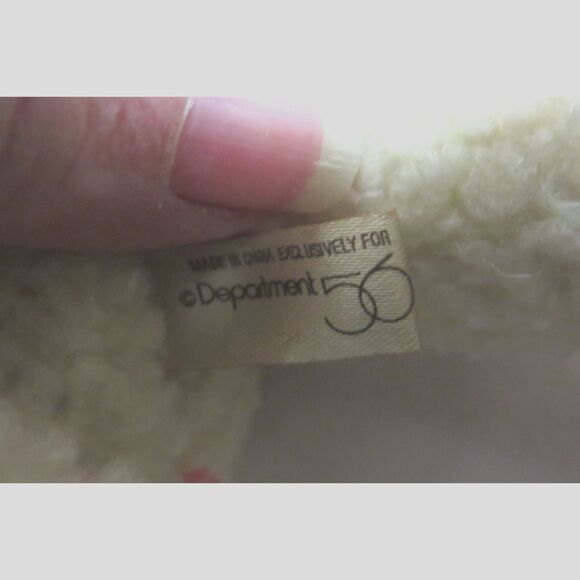 Dept 56 15" JOINTED PLUSH TEDDY BEAR - Picture 4 of 4